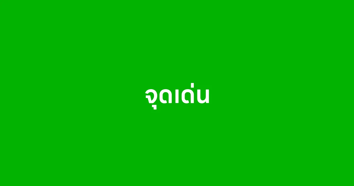 จุดเด่น